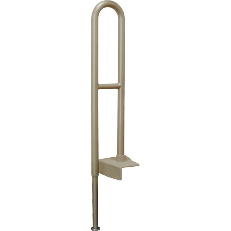 安寿 上がりかまち用手すり KM-300L / 531-084 ライトブラウン 1台 安寿 上がりかまち用手すり, ＫＭ－３００Ｌ ライトブラウン ＜５３１