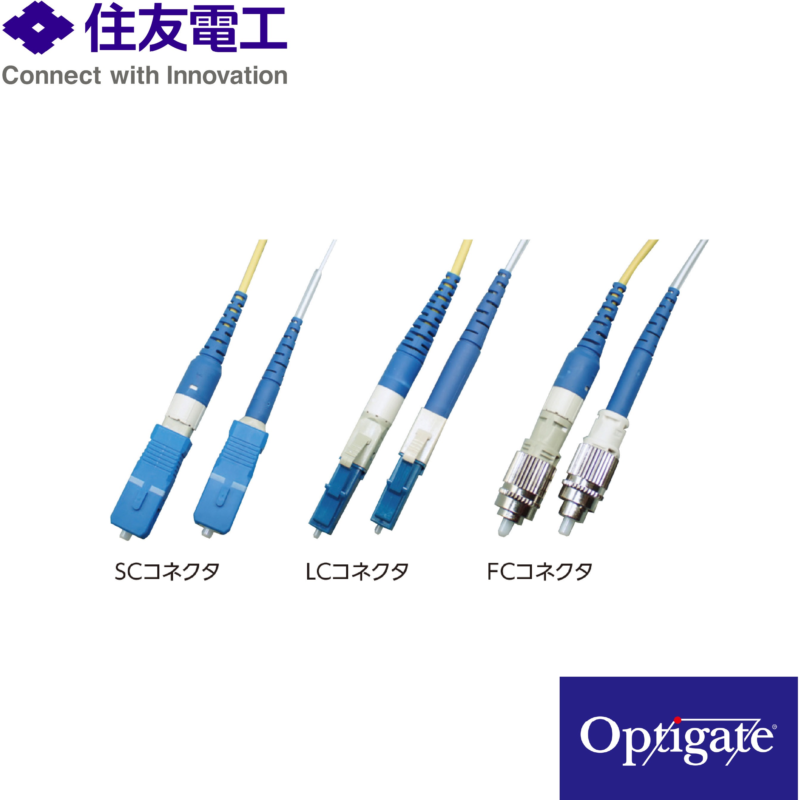 LYNX3(J)-LC.UPC-SM-250/900 融着型現地組立コネクタ 住友電気工業