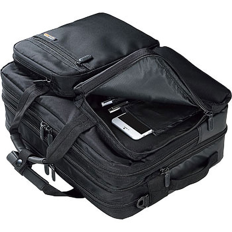 BAG-3WAY21BK 3WAYビジネスバッグ(出張用) サンワサプライ