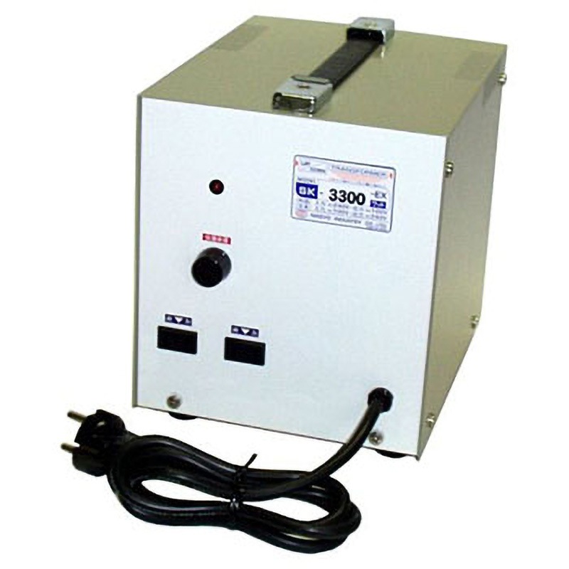 SK-3300EX アップダウン両用変圧器 日章工業 管ヒューズ(交換可能) SK