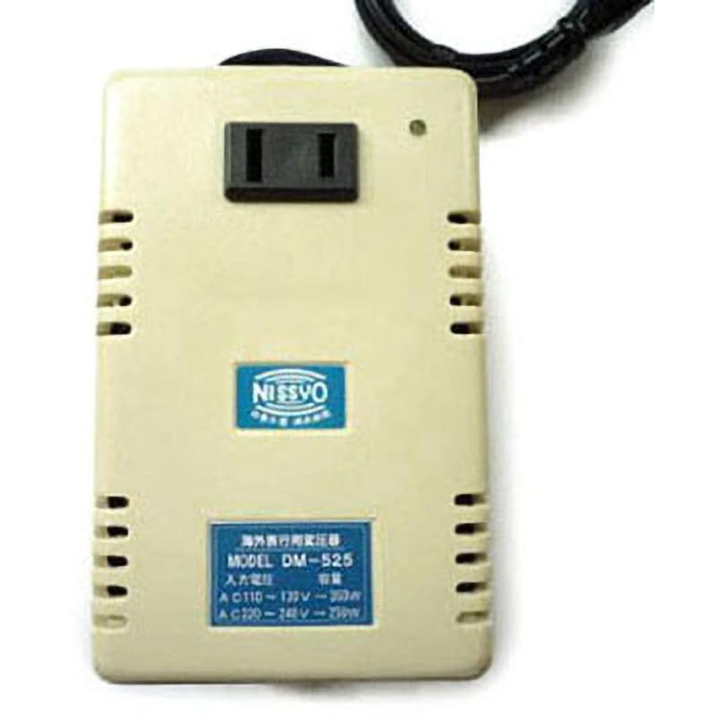 DM-525 トラベルコンバーター 日章工業 幅80mm奥行120mm高さ77mm DM-525 トラベルコンバーター 日章工業 幅80mm奥行120mm高さ77mm
