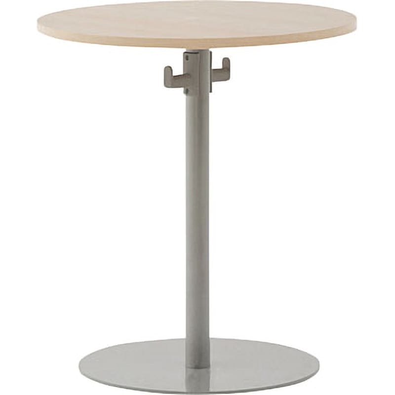 RFRT2-600NA-BH リフレッシュテーブルⅡバッグハンガー付き アール・エフ・ヤマカワ 天板形状:丸 ナチュラルF色 幅600mm奥行600mm高さ700mm  RFRT2-600NA-BH