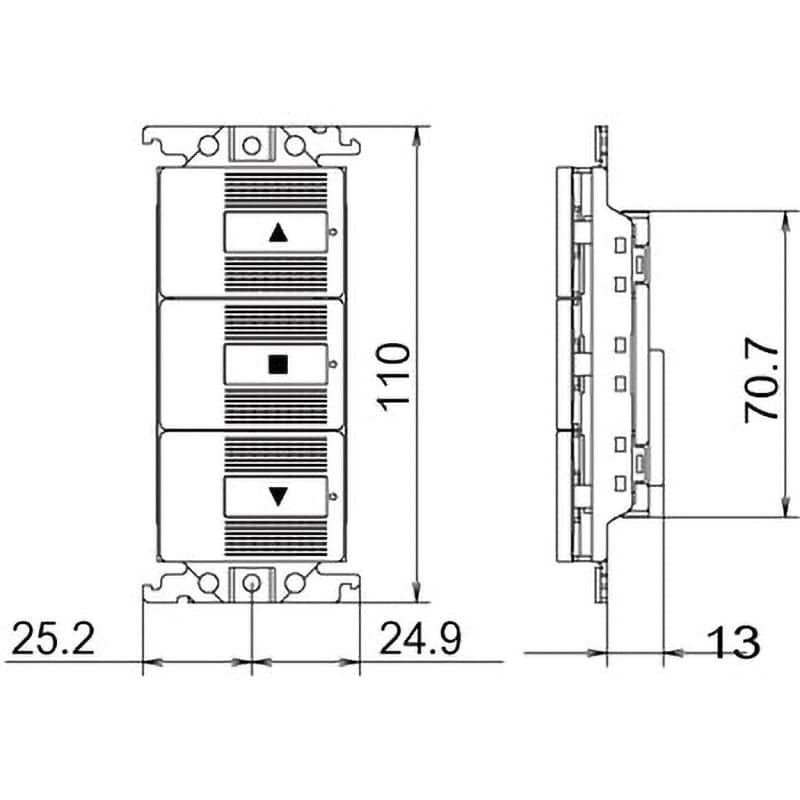 WTC5498WK 電動シャッタスイッチ 1個 Panasonic(パナソニック WTC5498WK 電動シャッタスイッチ 1個 Panasonic(パナソニック