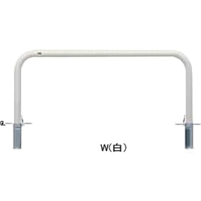 サンポール アーチ 差込式フタ付 AH-8SF20-800 φ76.3(t3.0) W2000×H800 アーチ AH-7SK30-800｜車止めや旗ポール等の製造販売なら株式会社サン