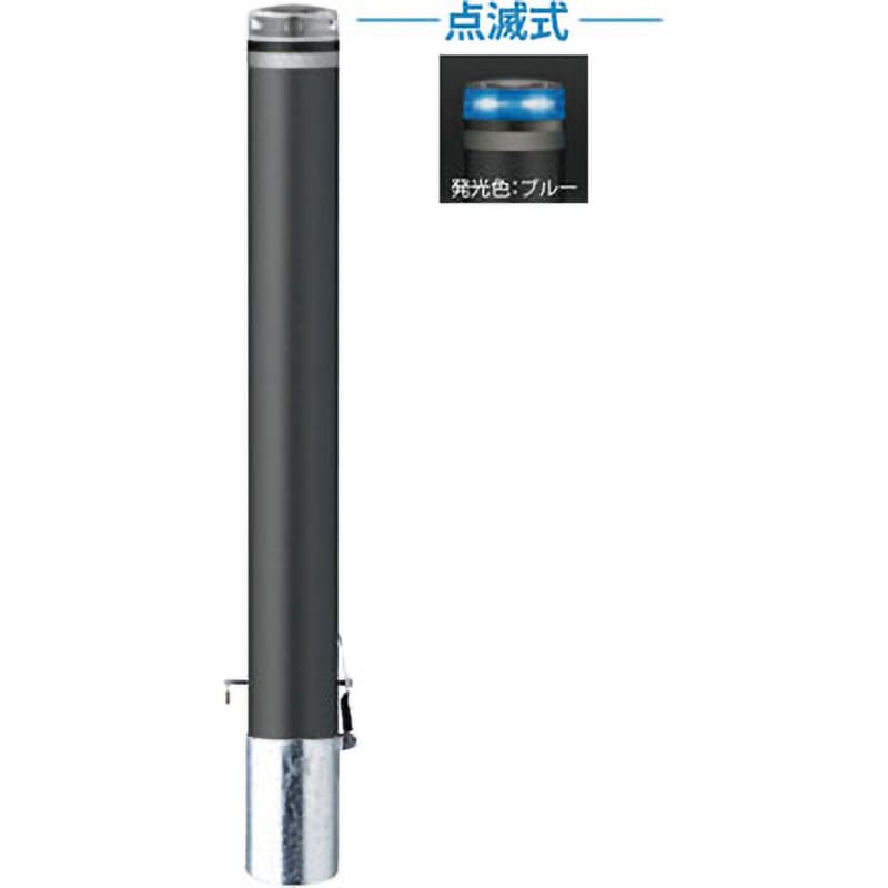 V-230SK-SOL(B) ソーラーLEDボラード V-230 サンポール アルミ製 形状 