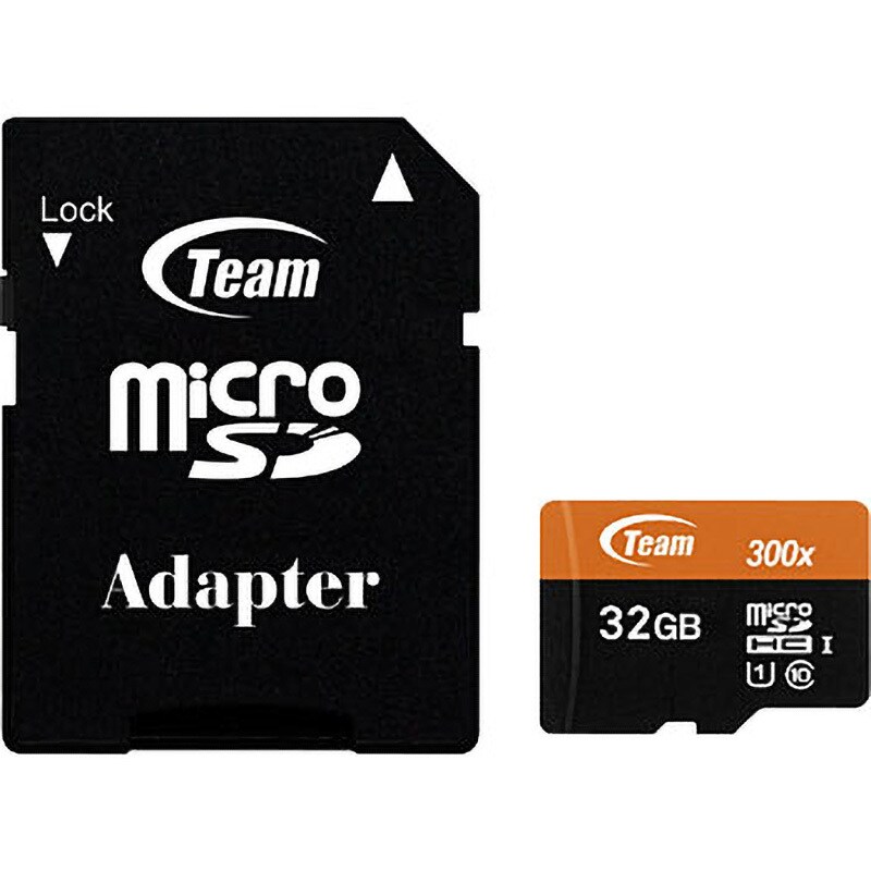 TUSDH32GUHS03 microSDHCカード UHS-I class10 1枚 Team(チーム) 【通販サイトMonotaRO】