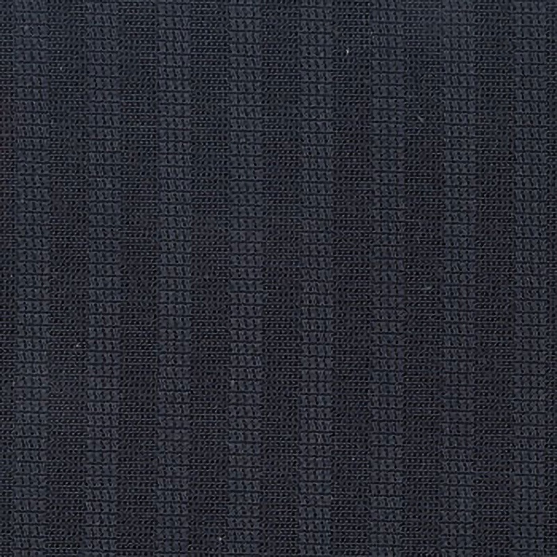 BC-6918 arbe シャツ長袖(男) BC-6918 アルベ(チトセ) 左胸ポケット 男性用 スプリンジーストライプ ブラック色 サイズLL