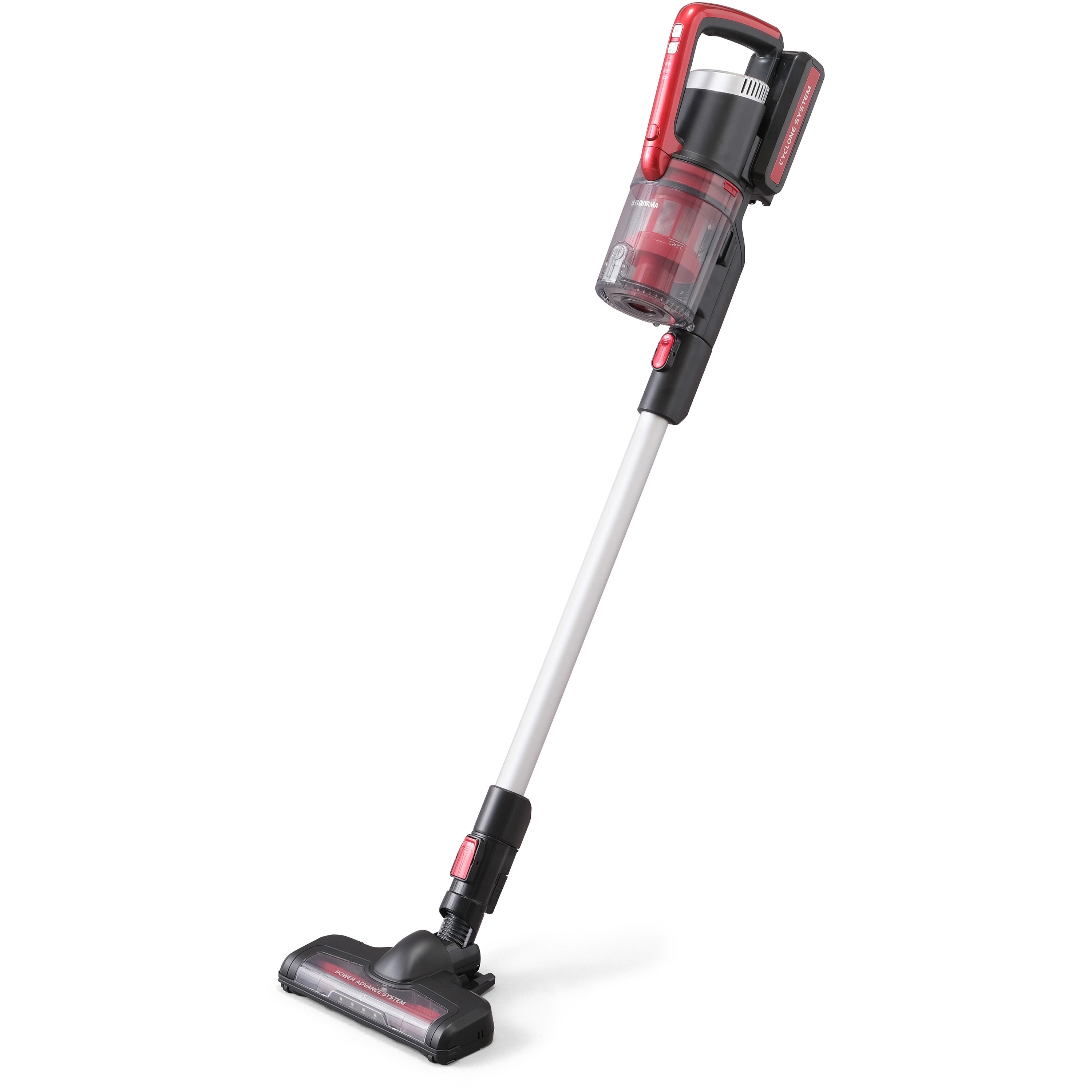 IC-SLDCP10-R スティッククリーナー モップ・スタンド付き 1台