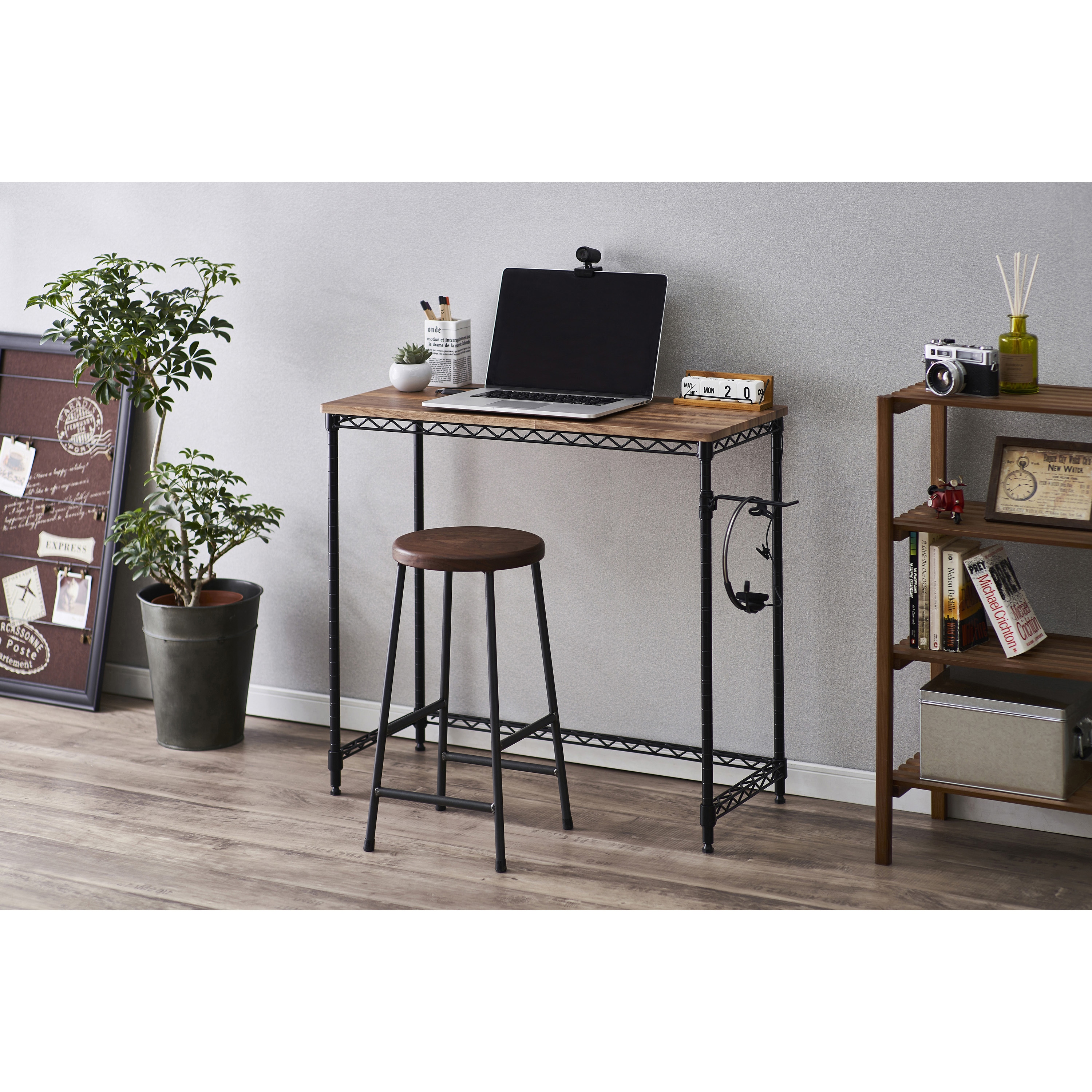 CMM-D81361 カラーメタルラック デスク アイリスオーヤマ 耐荷重32kg