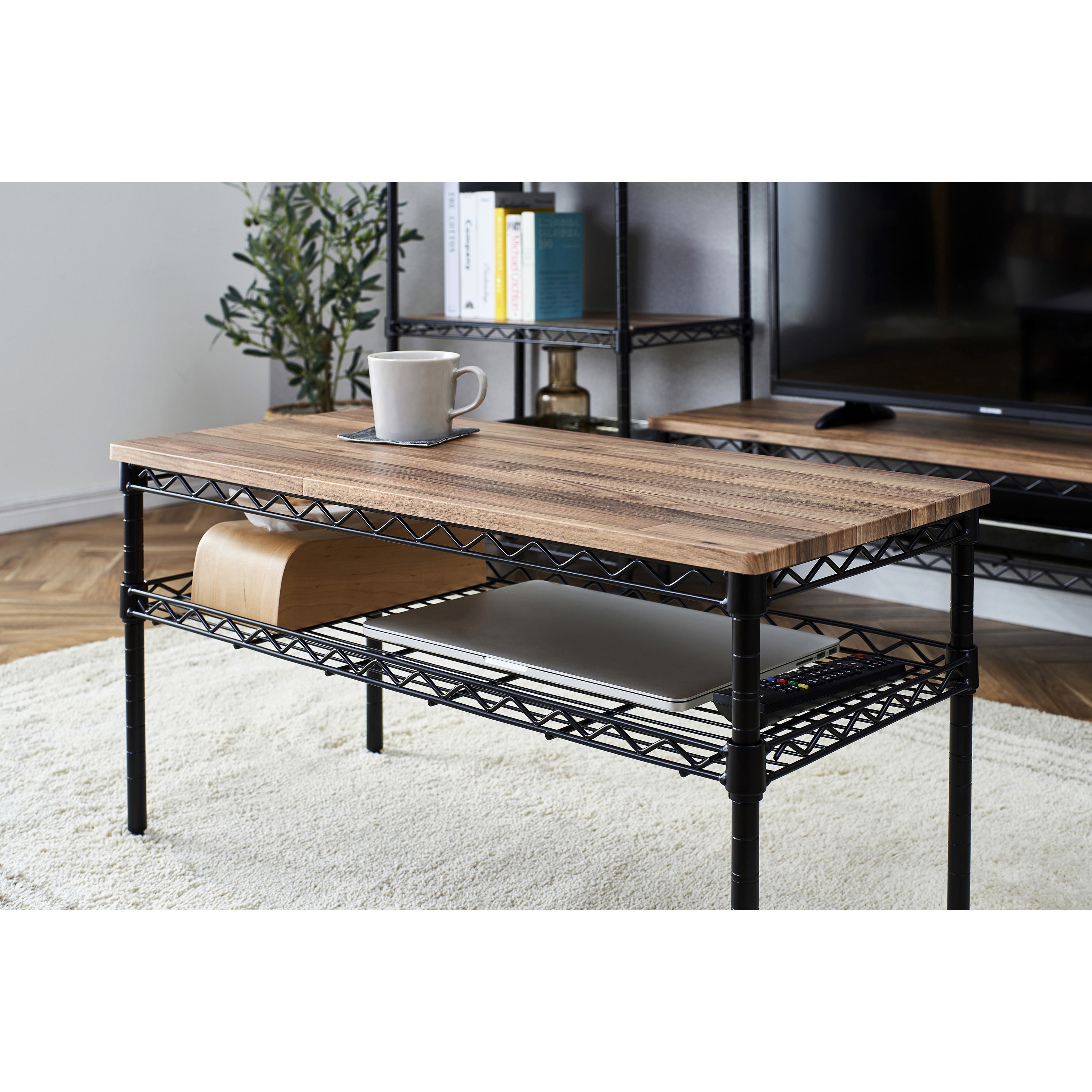 CMM-T76362 カラーメタルラック テーブル 1台 アイリスオーヤマ 【通販