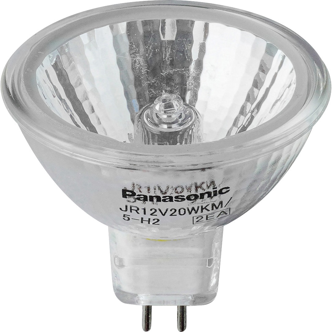 Panasonic JR12V20WKW/5-H2 ハロゲン電球 20W　10個 JR12V20WKW/5-H2 (パナソニック)｜20W形｜ハロゲンランプ｜電材堂【公式】