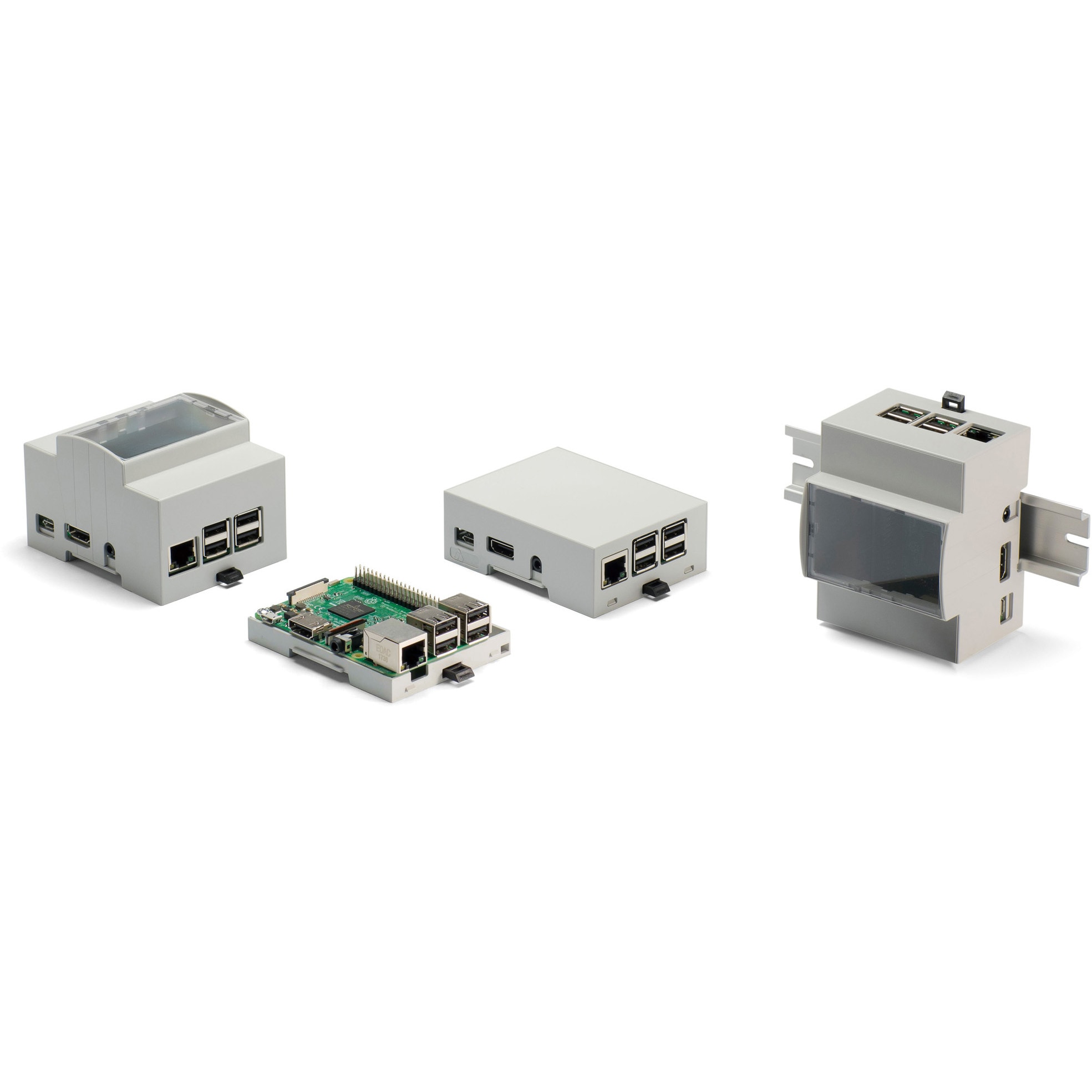 RPD-4B-1H Raspberry Pi 専用 DINモジュールボックス RPDシリーズ