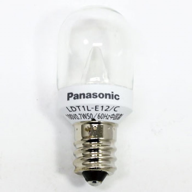 LDT1LE12C LED装飾電球 E12口金 Panasonic(パナソニック) T形クリア