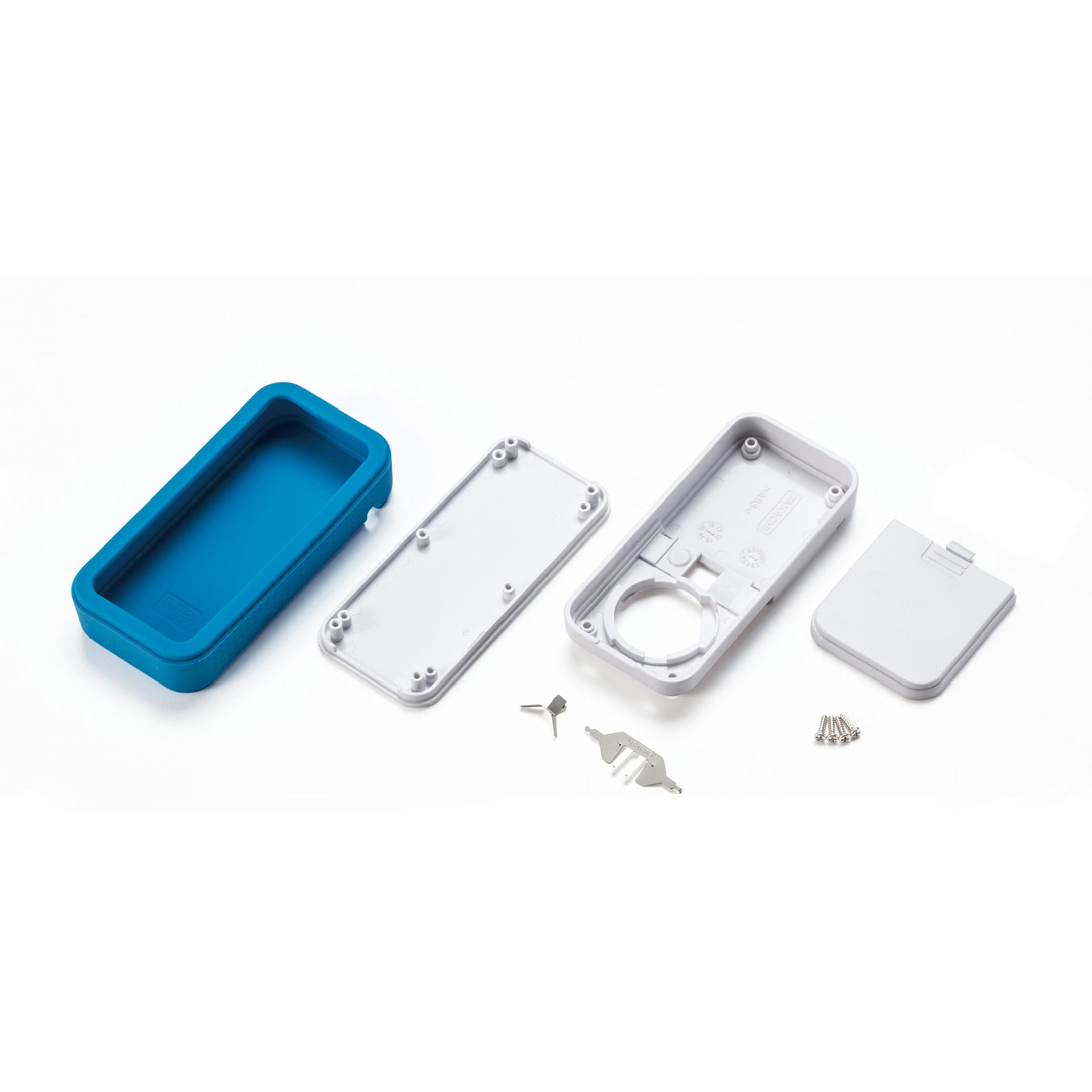 CSS75-CL-BB シリコンカバー付プラスチックケース CSSシリーズ タカチ