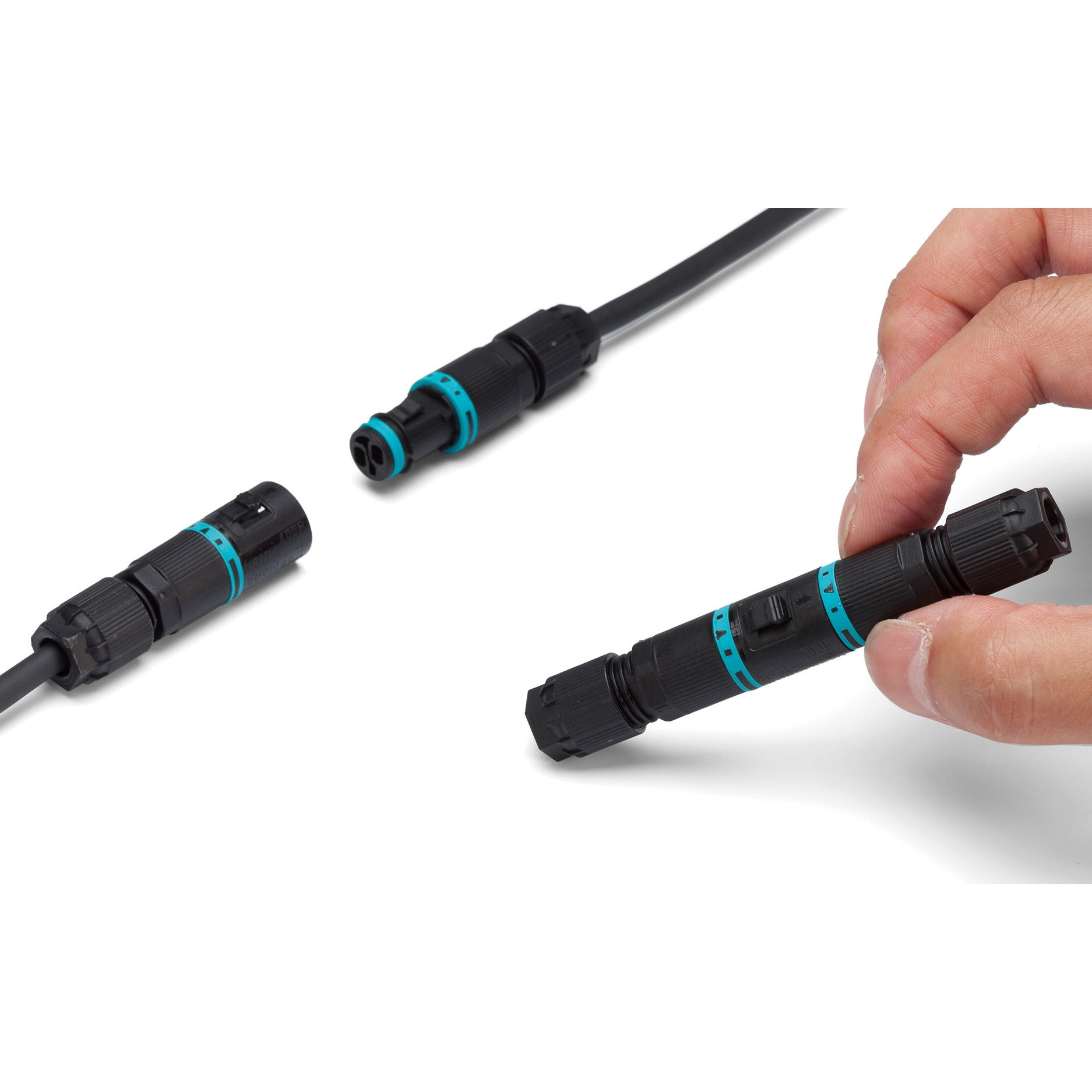 THB381-3P-8 マイクロ防水中継コネクタ THB381シリーズ タカチ電機工業