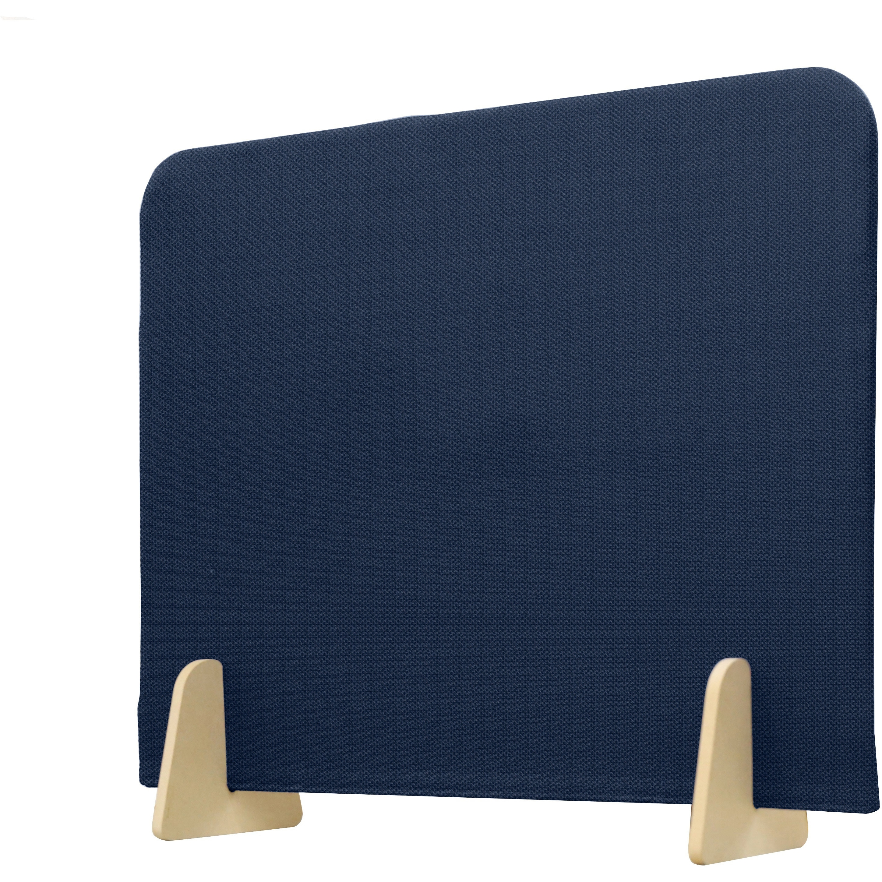 S・OS-D529_BF-02V 卓上パーテーション オリバー ネイビー色 高さ510mm