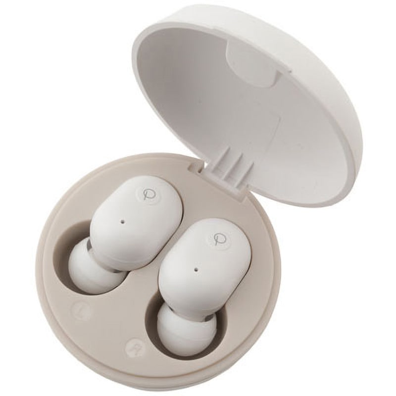 QB-082DWH 完全ワイヤレスイヤホン QTJ Bluetooth ホワイト色 QB