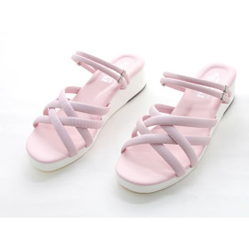 17005 マルチストラップ2WAYサンダル キクスイーサンダル ピンク色