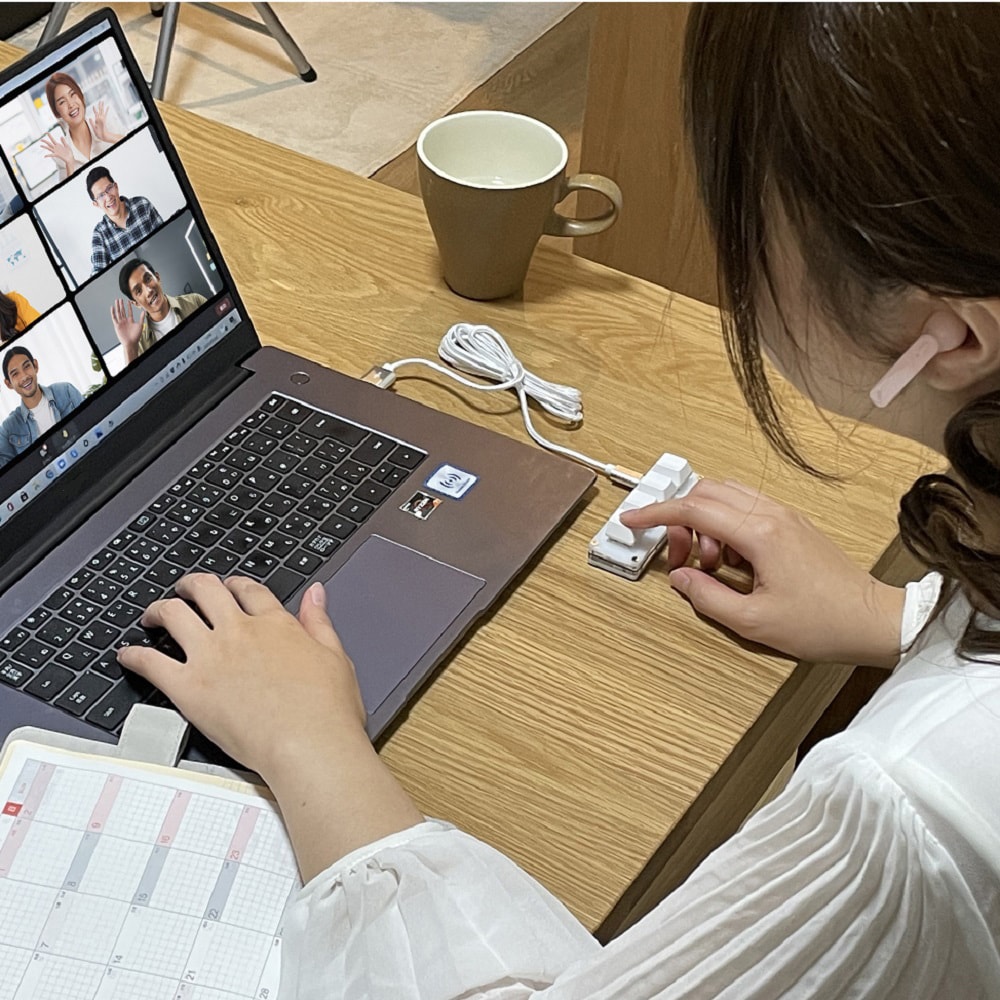 MY4B-WIN-T1 WEB会議用ミニキーボード マイキーさん ZART