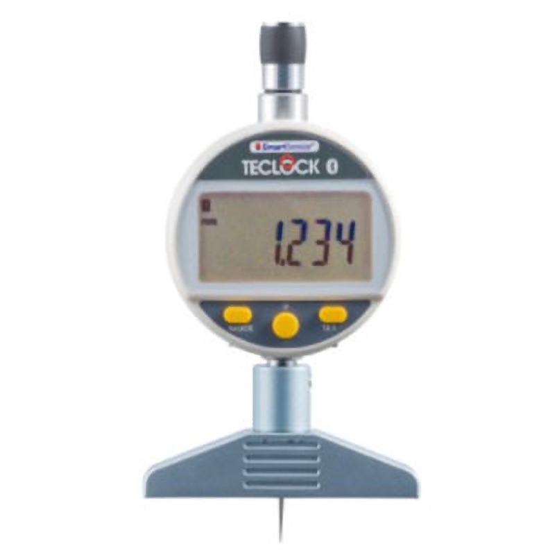 SSD-2100(メーカー実施校正書・トレサビリティ体系図付) Bluetoothデジタルデプスゲージ テクロック 測定範囲12mmベース長75mm