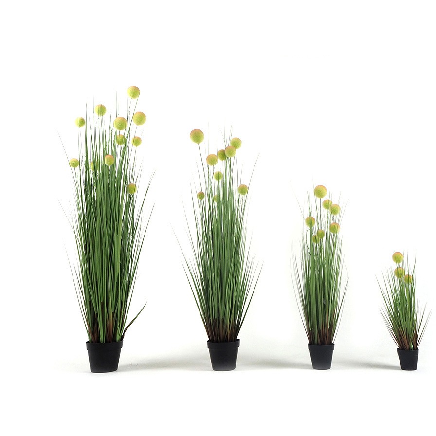 159013770 光触媒 人工観葉植物 BALL GRASS 1鉢 萩原 【通販モノタロウ】