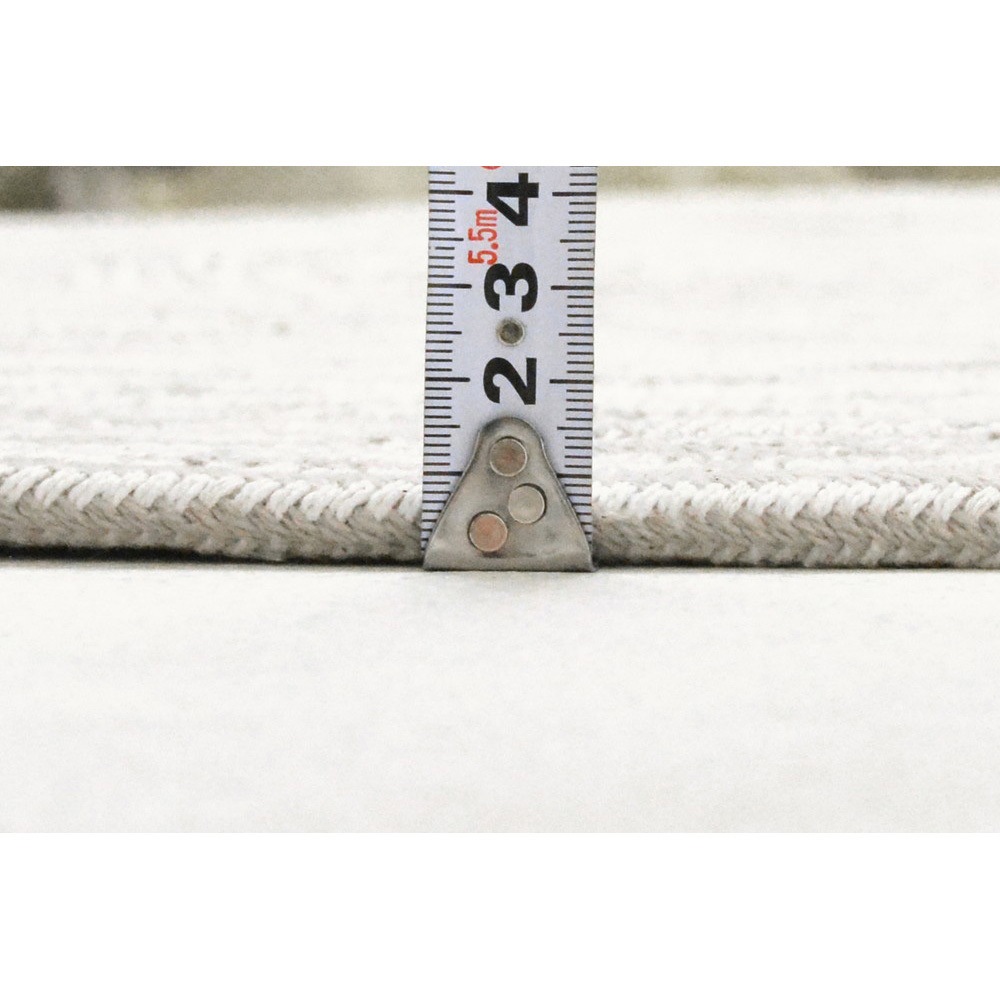 インドヴィンテージ 円形ラグ 直径約83cm インド綿ラグ ブレイド 約