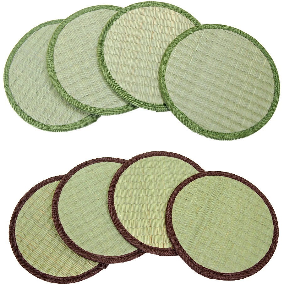 凹みキズ防止 い草座卓敷き 円形(4枚1組) 萩原 畳 【通販モノタロウ】