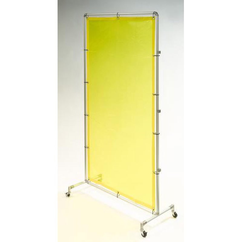 EA334BT-20Y 1000x2000mm 溶接作業フェンスセット(黄色) エスコ 使用フィルム(替)EA334BE-1Y～-1G