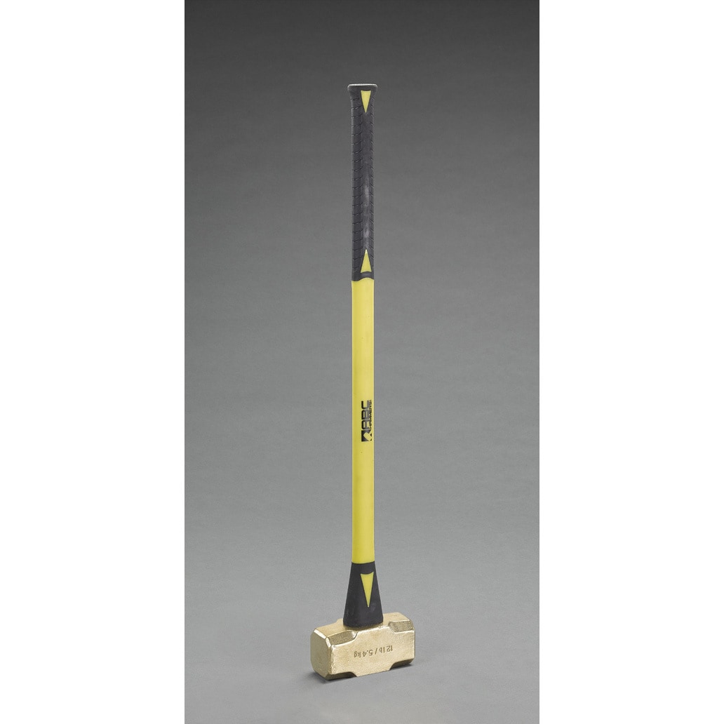 EA575ER-4 6.3kg/70mm 真鍮大ハンマー(グラスファイバー柄) 1個 エスコ 【通販モノタロウ】