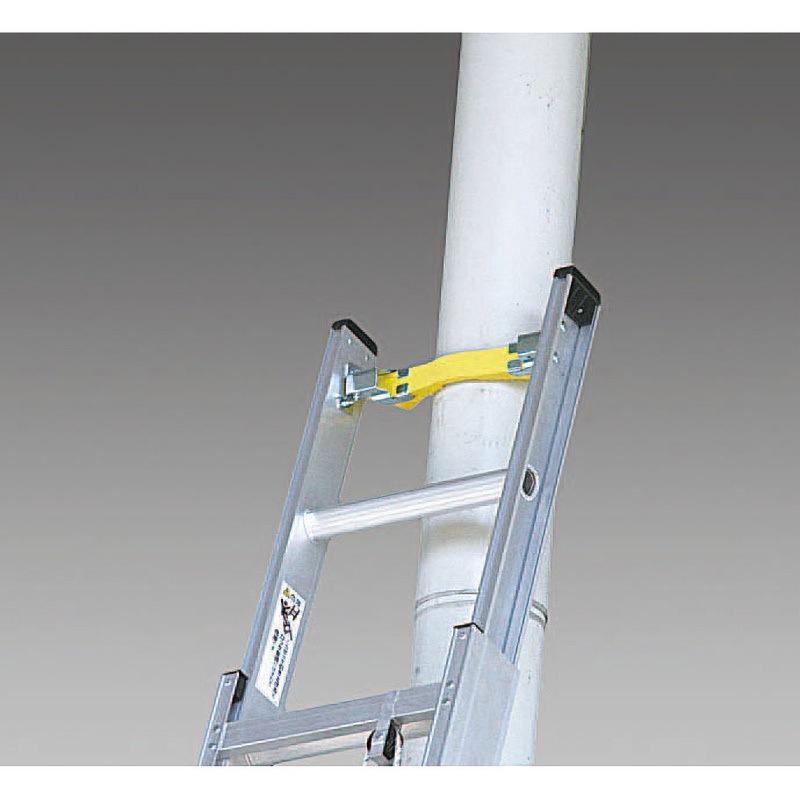 EA902AG-25A 2.06-3.45m 二連はしご(伸縮調整脚/アルミ製) 1台 エスコ 【通販モノタロウ】