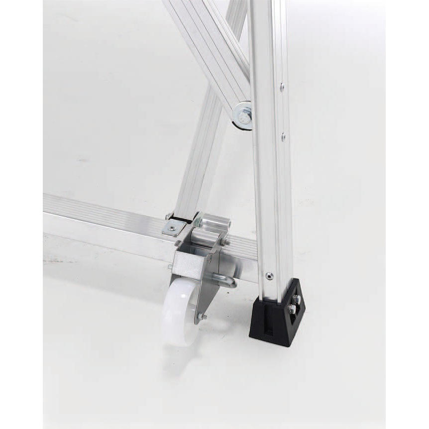 EA903BD-28 1.50m/6段 作業台(手掛かり棒/折畳式) エスコ 天板高さ1.5m天板幅523mm奥行500mm  EA903BD-28