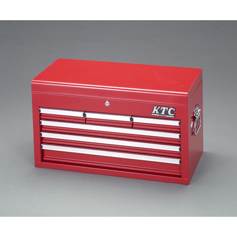 EA956A-19 660x310x370mm/4段ツールキャビネット エスコ レッド