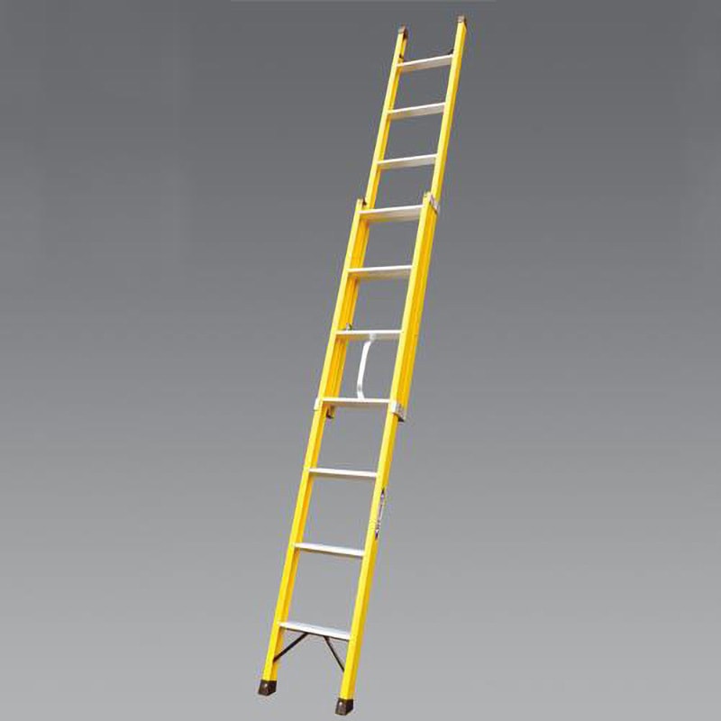 EA902AS-1A 2.14- 3.4m 二連はしご(FRP製) 1台 エスコ 【通販モノタロウ】