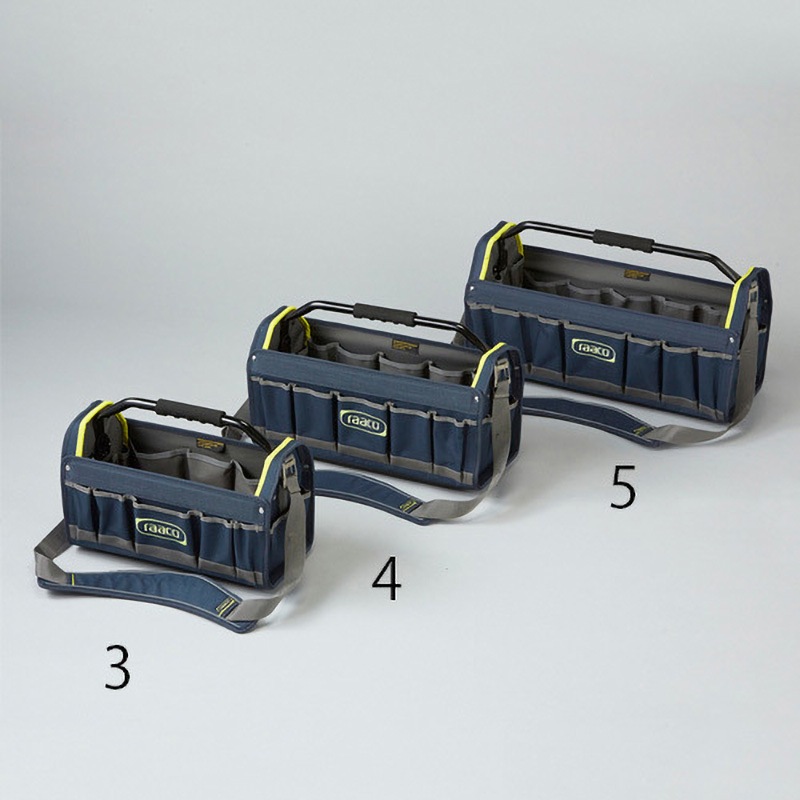 EA925LA-4 508x233x285mm オープン型ツールバッグ エスコ ポリエステル