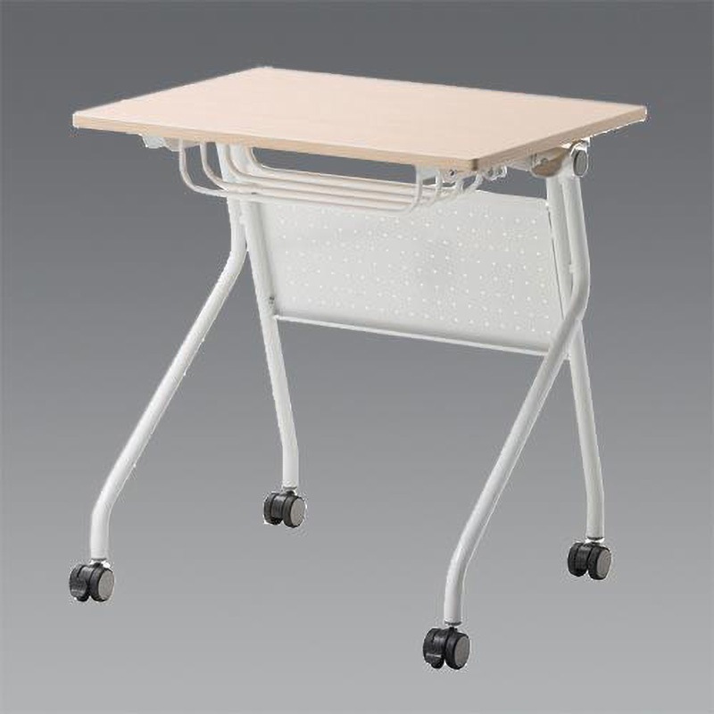 EA954HC-281A 650x500x700mm 折りたたみデスク(木目) エスコ 荷重20kg