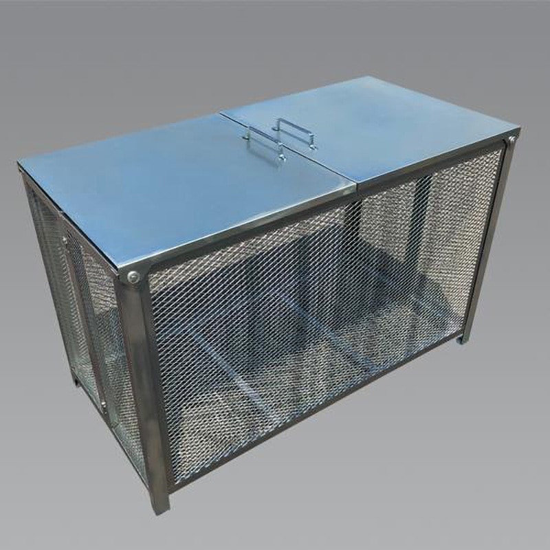 EA995AA-522 1200x610x770mm/ 495L ダストボックス(スチール製) 1台 エスコ 【通販モノタロウ】 29,185円