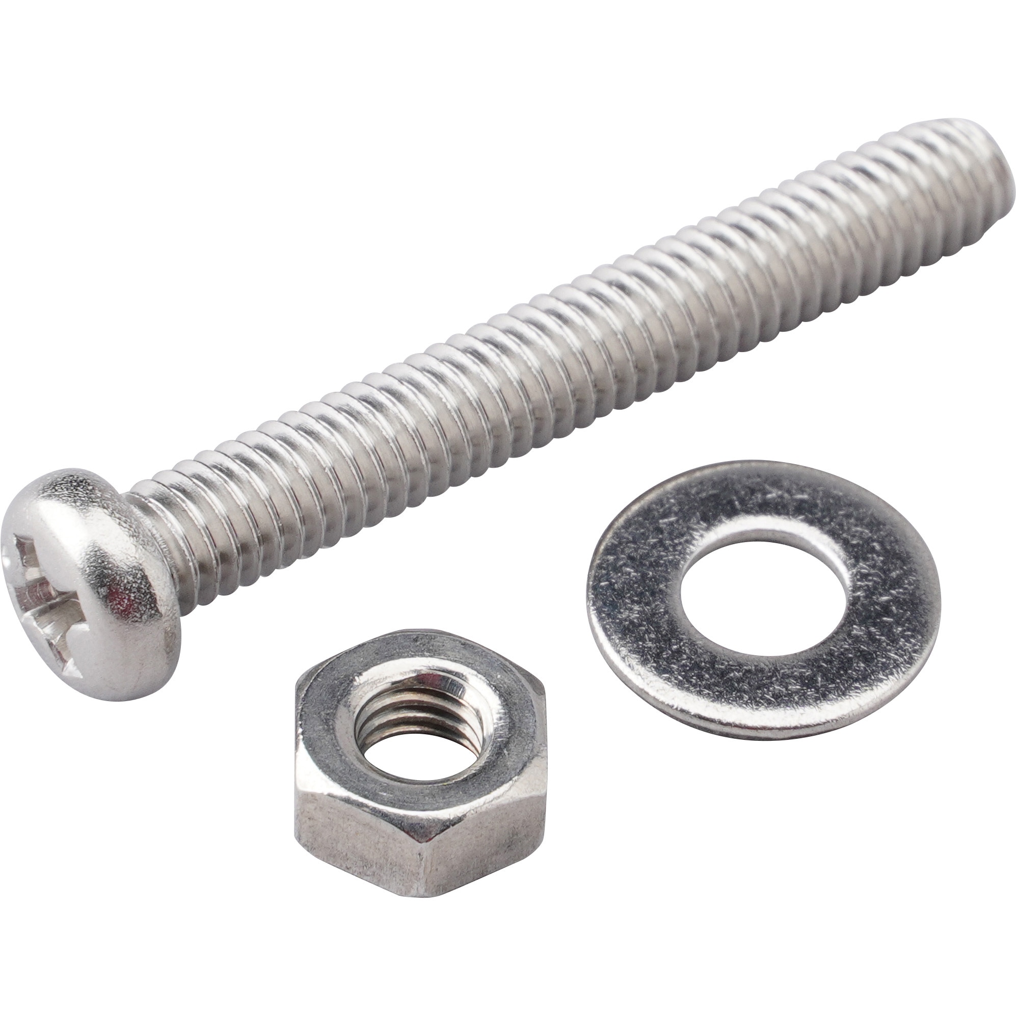 551-613 ステン コネジセット ナベ OHSATO(大里) ねじサイズM4×30 1