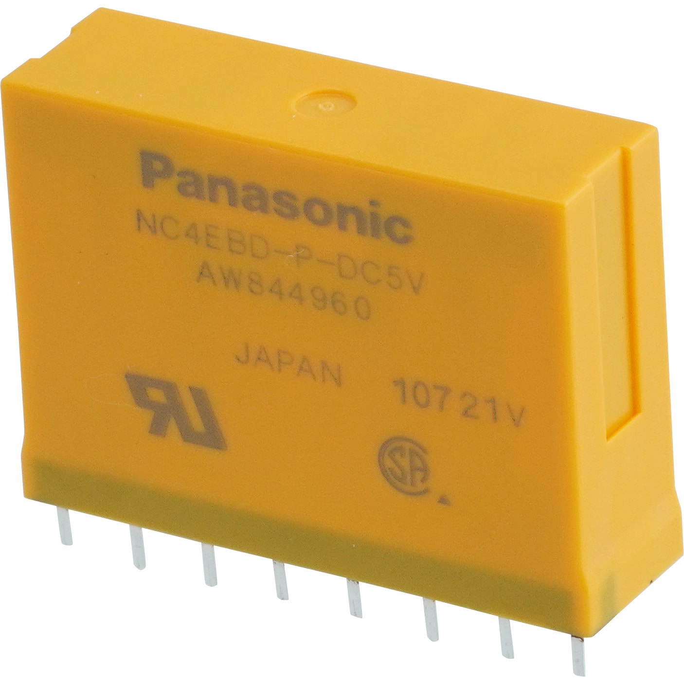 AW844960 NCリレー Panasonic(パナソニック) 接点最大許容電流2(AC)/5(DC) 4c  1箱(20個) AW844960