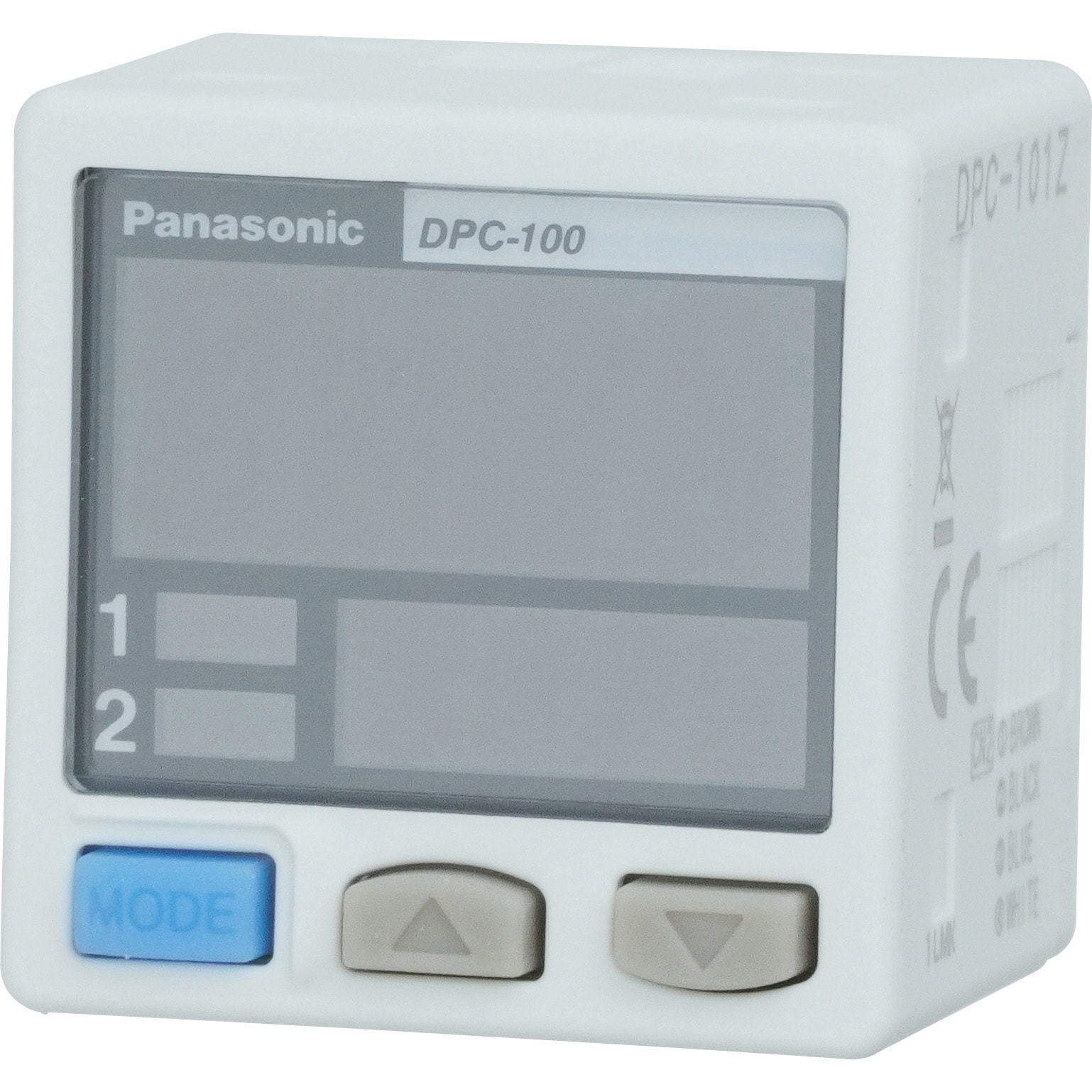 DPC-101Z-J ヘッド分離型・2画面デジタル圧力センサ[気体用]コントローラ(国内用) 1個 パナソニック(Panasonic・SUNX)  【通販モノタロウ】