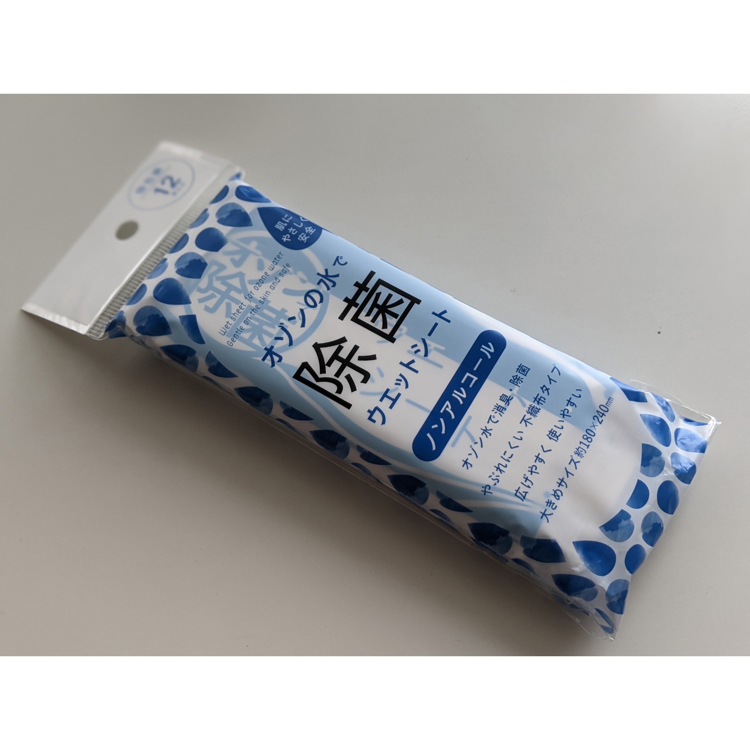 00262556 TEF0053 テフキーO3「オゾンの水で除菌ウェットシート」 1