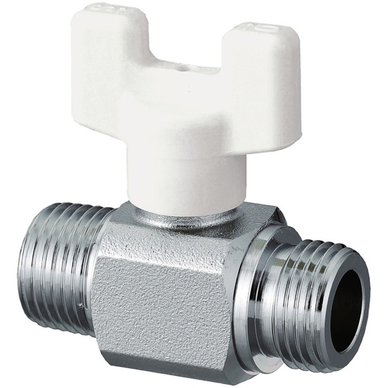 オンダ製作所 ストレートミニチュアバルブ Rねじ×Rねじ R1/4×R1/4 H29.5 大ロット 入数:200 OMV-770-1オンダ製作所 ストレートミニチュアバルブ Rねじ×Rフレアー