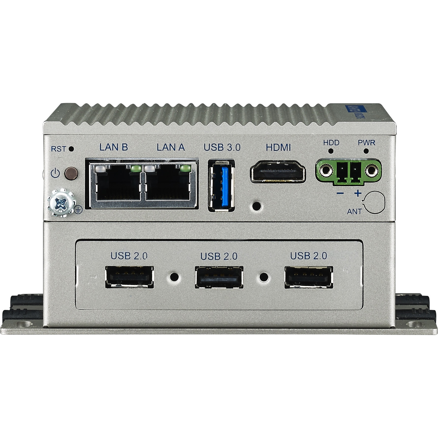 コンパクト・制御盤内・ファンレス産業用小型ゲートウェイPC