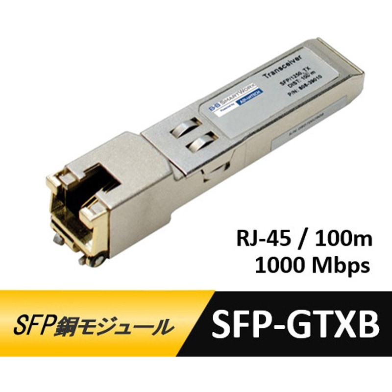 SFP-GTXB 産業グレードSFP 1Gbps銅モジュール Advantech(アドバンテック) 距離100M