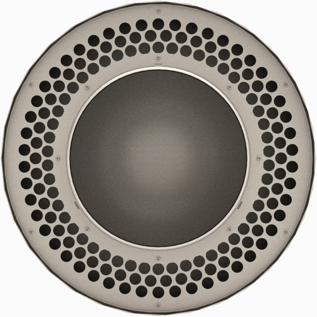 TB-125N 衛生通気用フード TB-N(網付) 1個 シルファー 【通販モノタロウ】