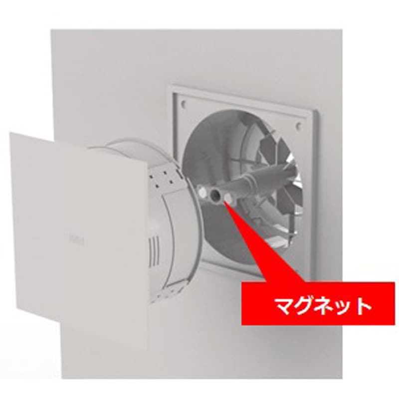 PITS2-150F 風向調整機能付プッシュ式レジスター PITS2 1個