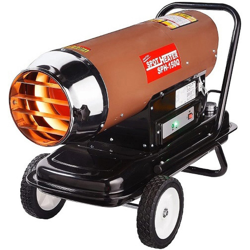 展示品　未使用　ナカトミ　ストーブ ジェットヒーター　SPH-150Q SPH-150Q スポットヒーター 50/60Hz兼用 1台 ナカトミ 【通販モノタロウ】