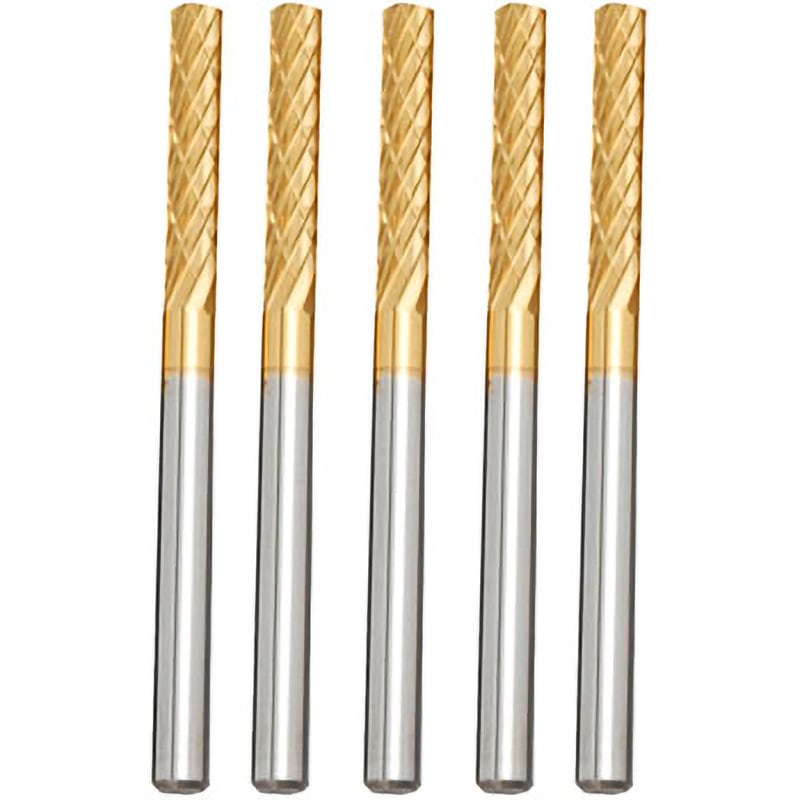 21003 ミスターマイスター超硬ロータリーバー ミスターマイスター 木工用 タイプA 軸径3mm刃径3mm 1セット(5本)