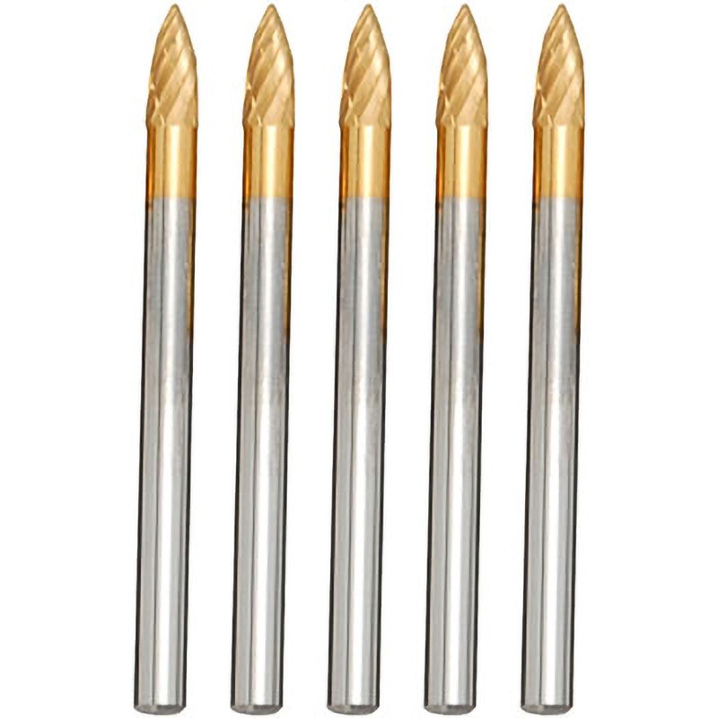 21010 ミスターマイスター超硬ロータリーバー ミスターマイスター 木工用 タイプG 軸径3mm刃径3mm 1セット(5本) 10,124円