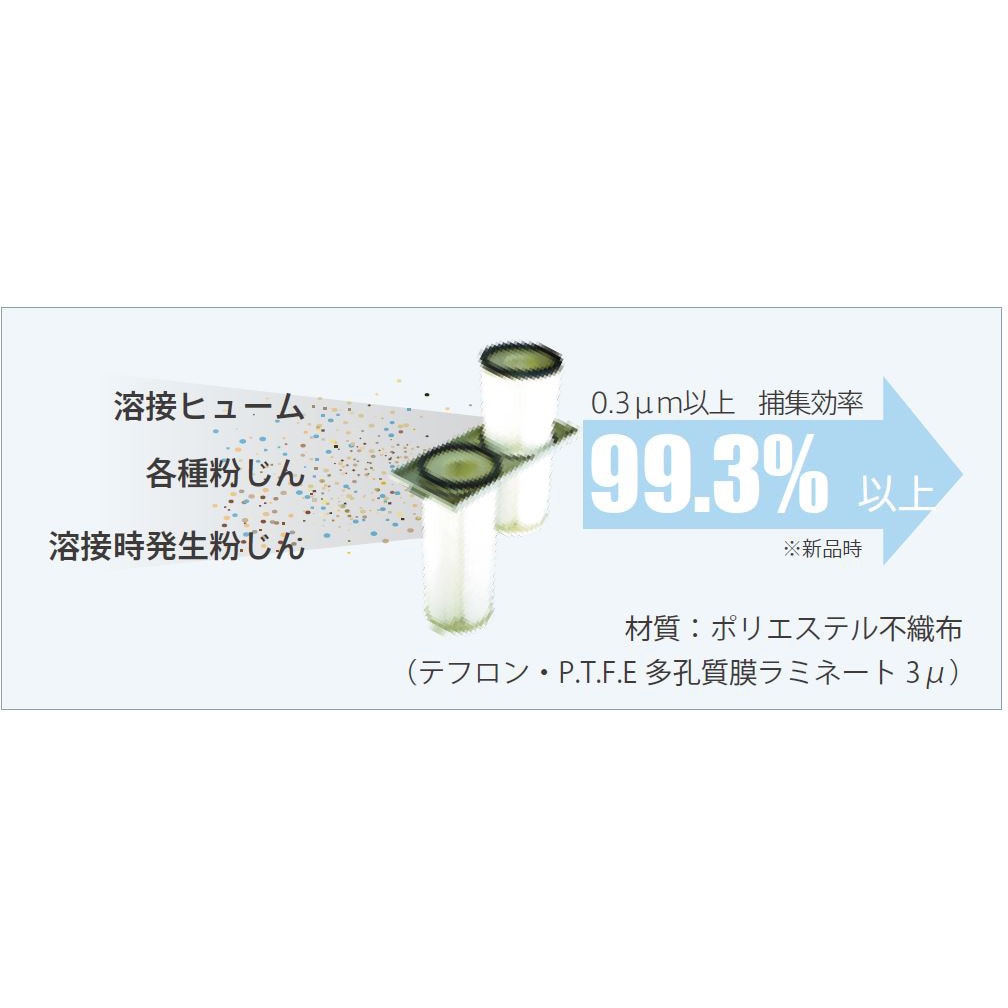 SET400B-SV 可搬型溶接ヒューム用集塵機 SET-SVシリーズ 淀川 SET400B-SV 可搬型溶接ヒューム用集塵機 SET-SVシリーズ 淀川