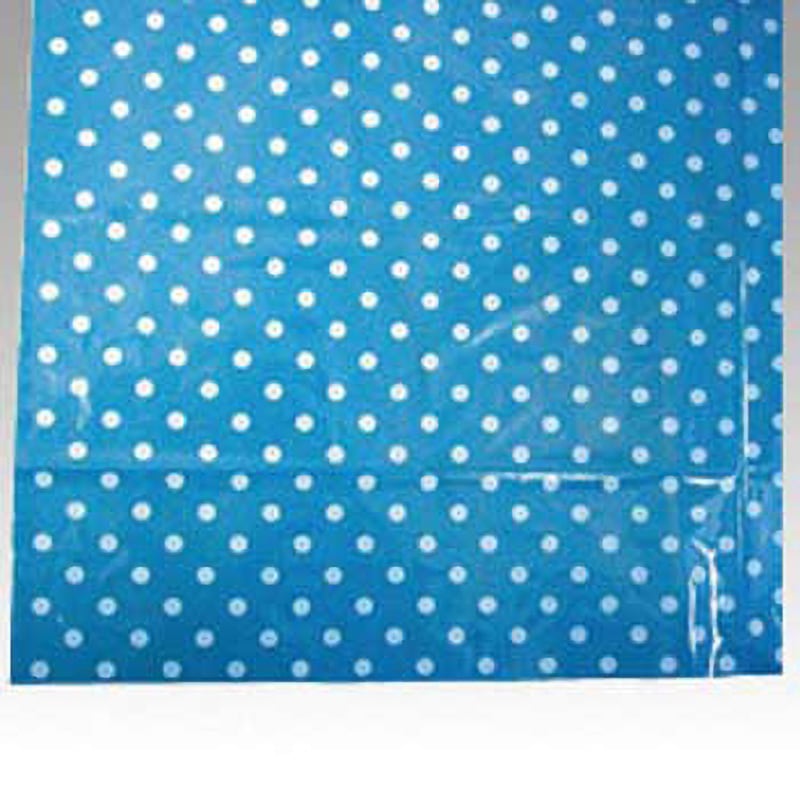 80角 P入 風呂敷 水玉 福井化成 ブルー色  1ケース(50枚×20袋)